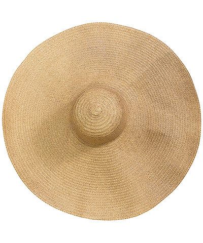 Oversized Brim Floppy Straw Hat