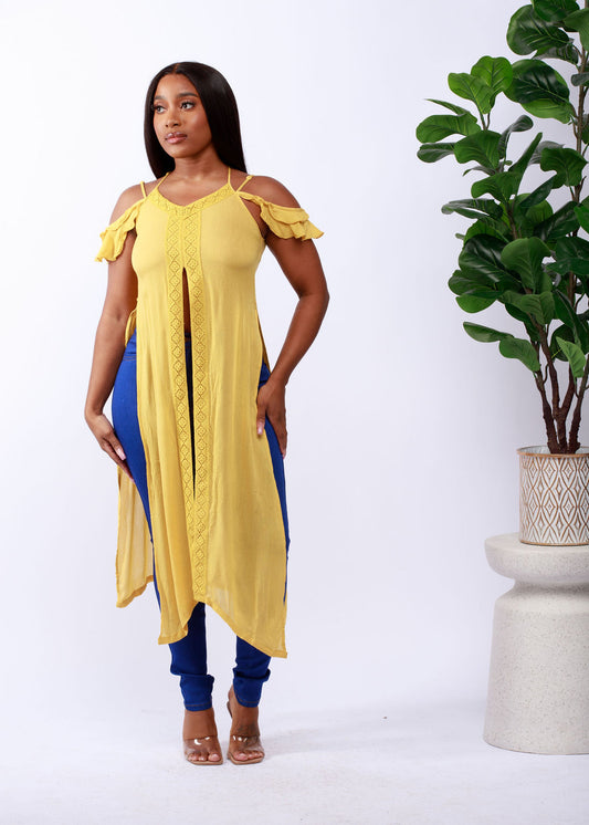 Trip To Bali Long Top - Ladies Clothing For Sale | Ceesaybanjul