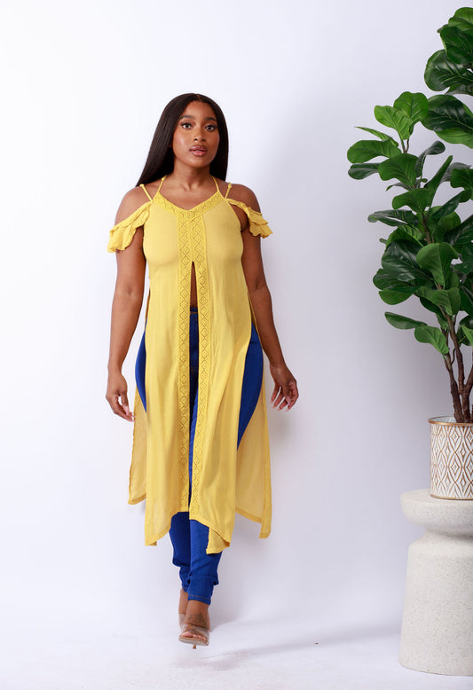 Trip To Bali Long Top