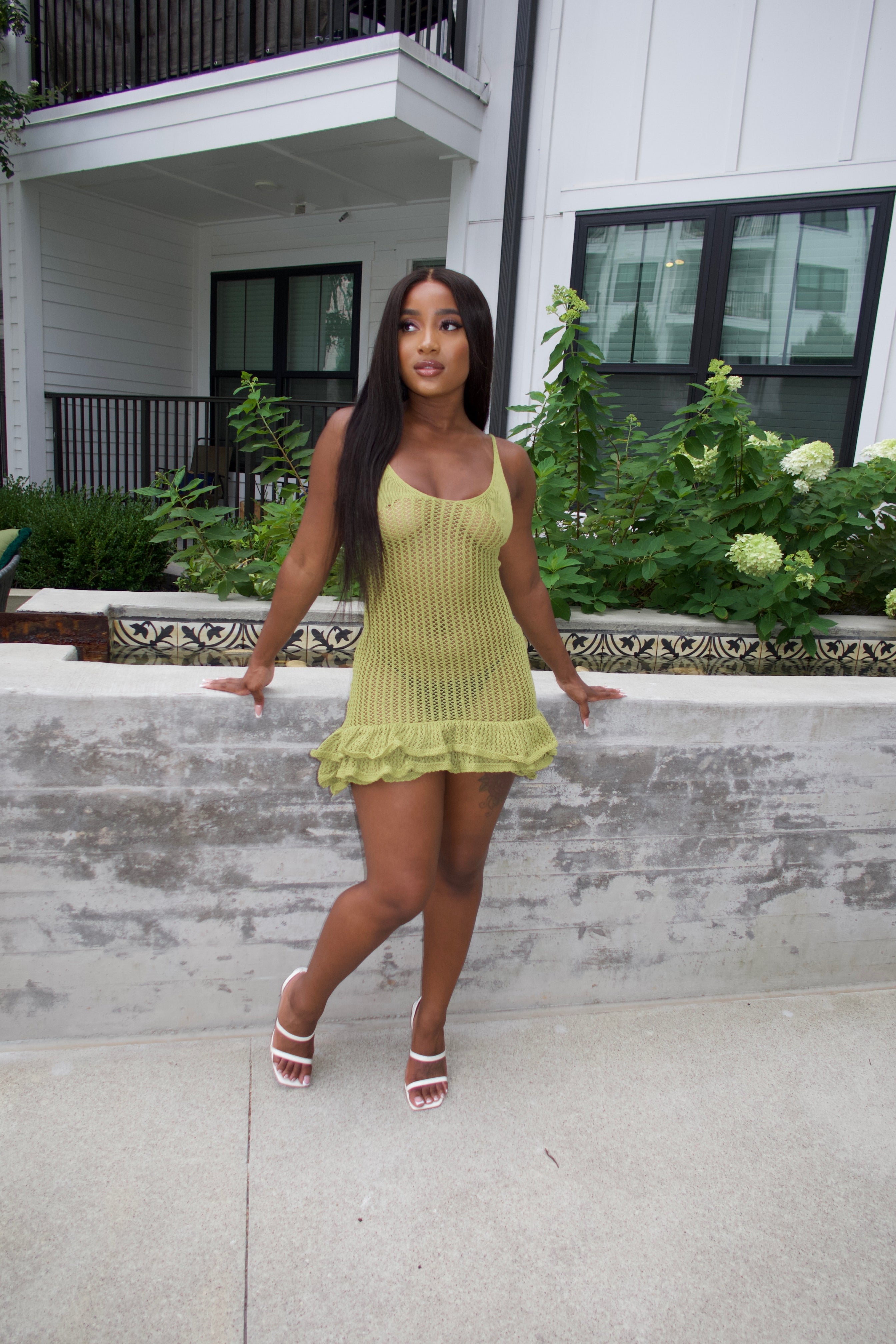 Mina Crochet Dress