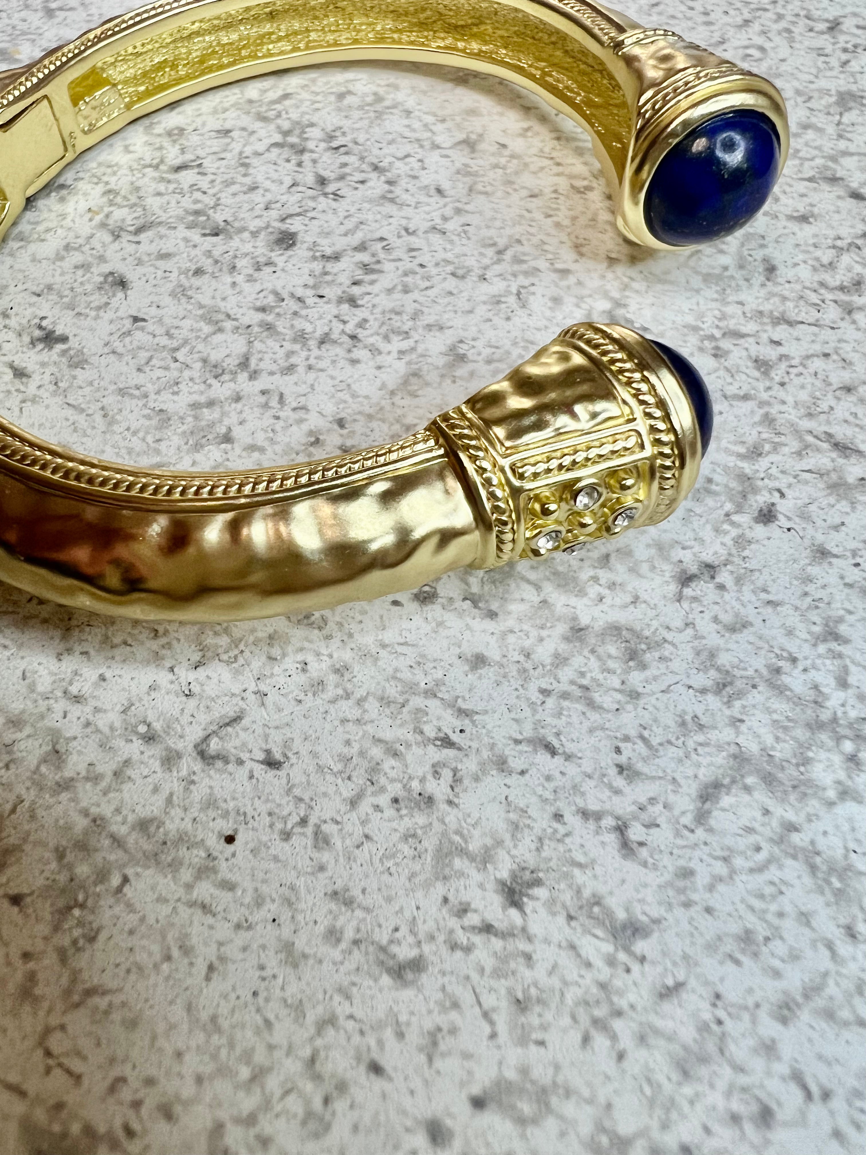 Hammered Gold Cuff