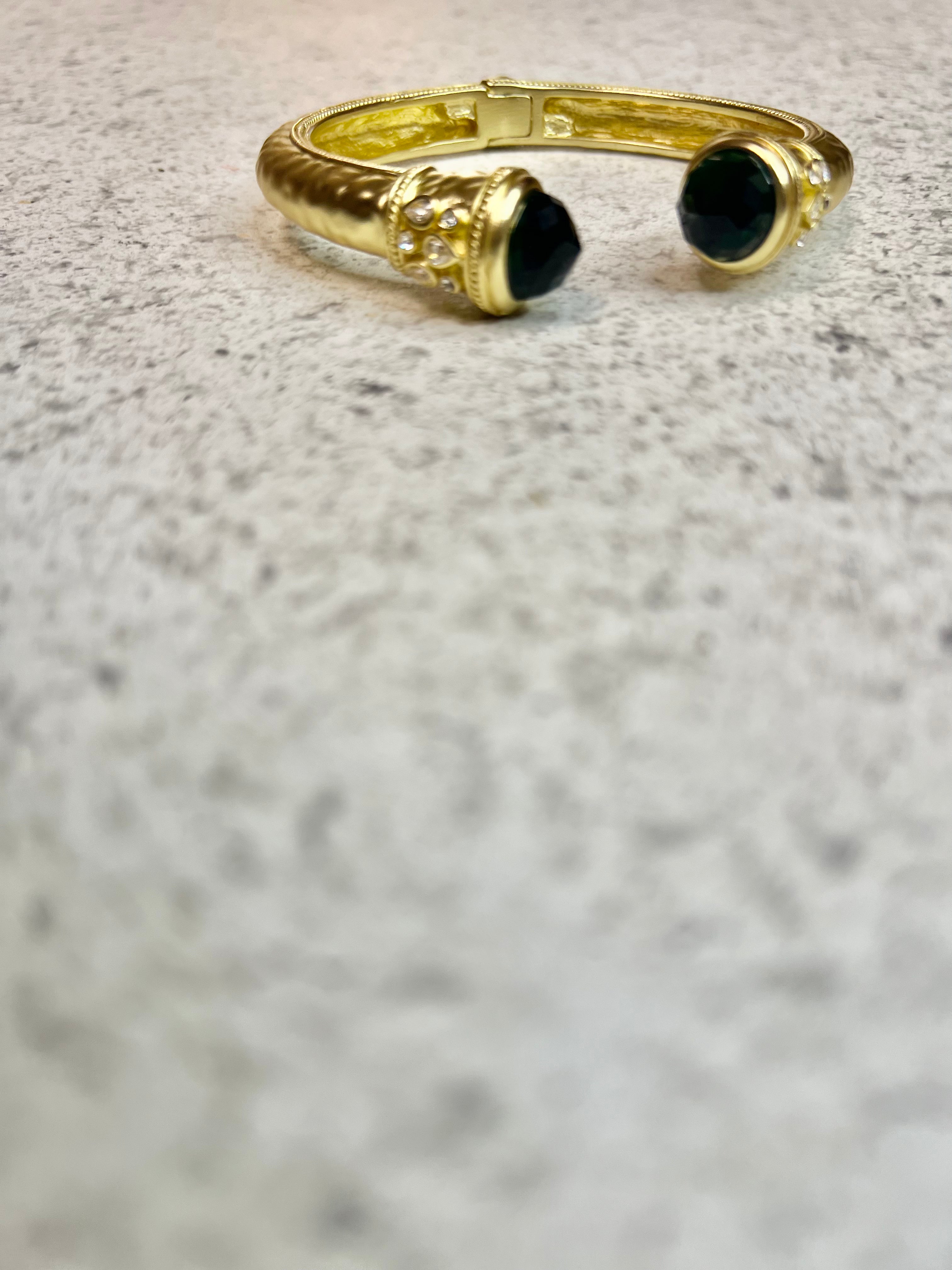 Hammered Gold Cuff