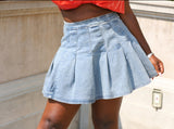 Good Gal Denim Skirt