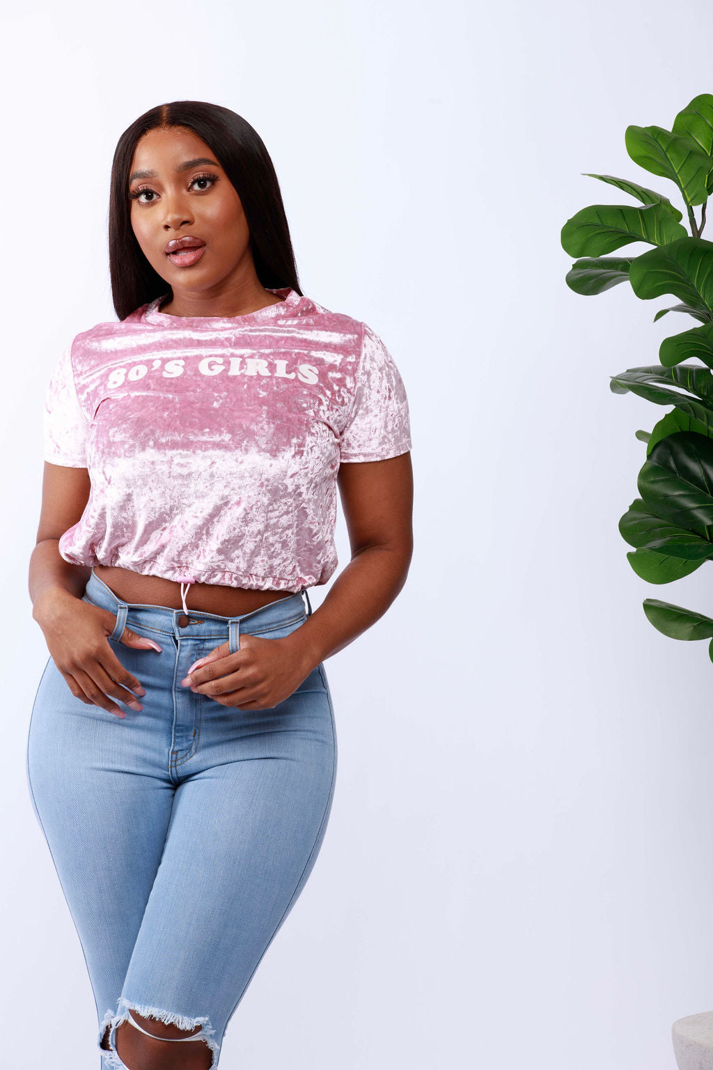 80's Babe Velvet T-Shirt