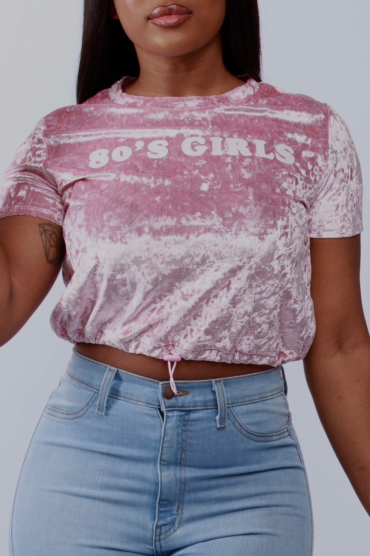 80's Babe Velvet T-Shirt
