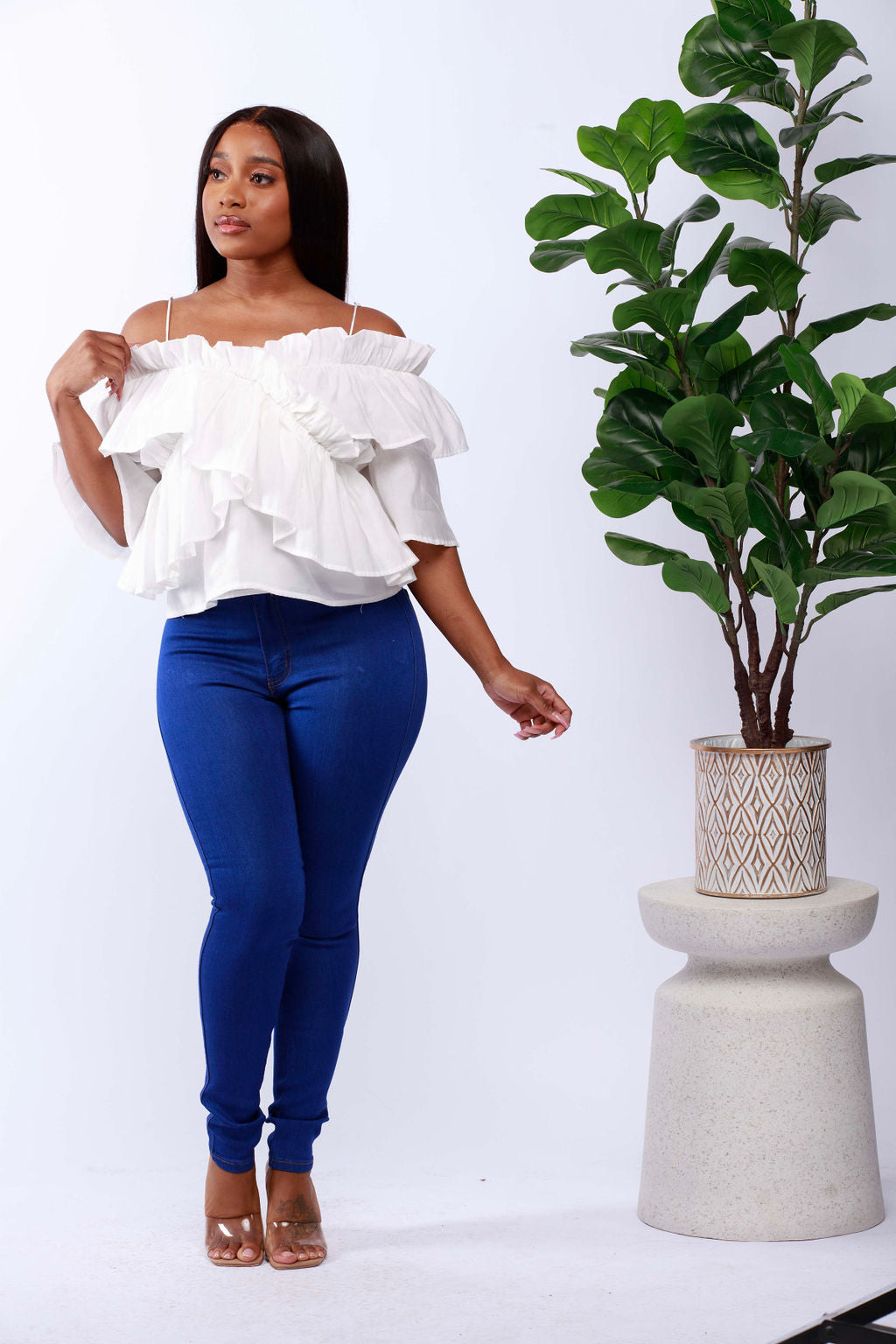 Tiana Ruffle Top