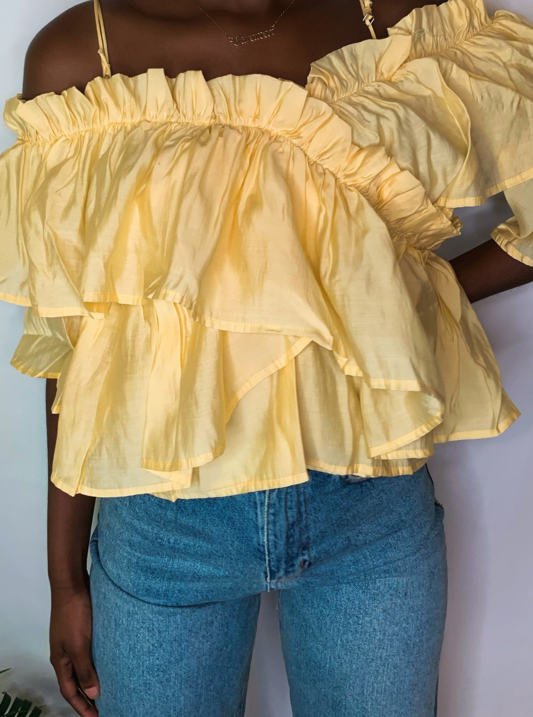 Tiana Ruffle Top